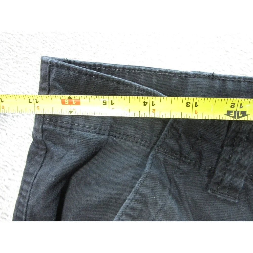 Wrangler Cargo Pants Mens 34x32 (Actual 34x29.5) Black RN 130273 Pockets